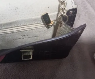 Bolso Victorio & Lucchino Marrón y Dorado