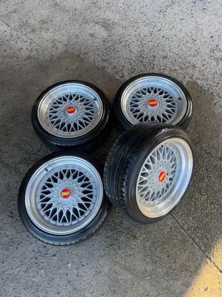 Llantas BBS 17 4x100 Doble Ancho