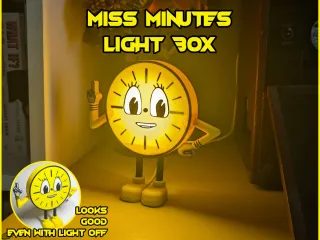 Lámpara Miss Minutes Caja de Luz
