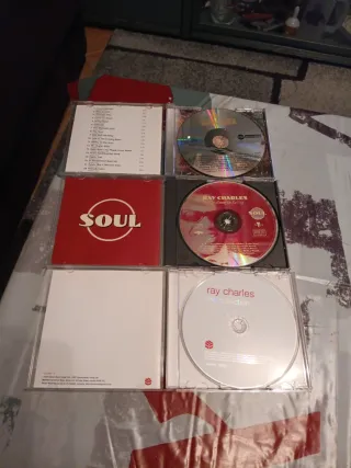 Lote 3 CDs Ray Charles