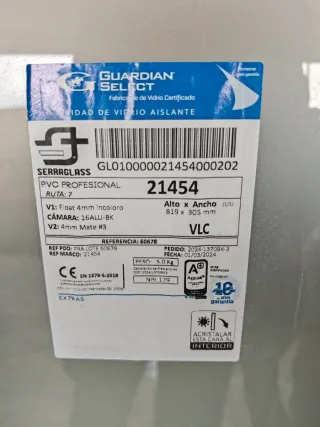 Ventana PVC con fijo