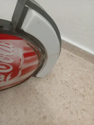 Cartel Luminoso Coca-Cola redondo