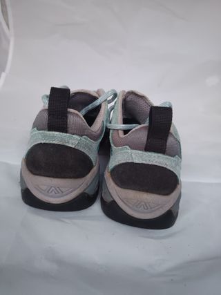 Botas de trekking Asolo grises y turquesa