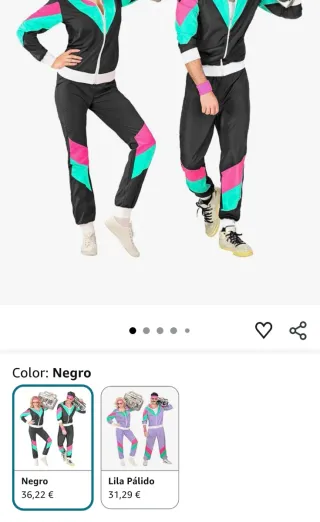 Disfraz Chándal Retro Vintage Talla XXL o xl