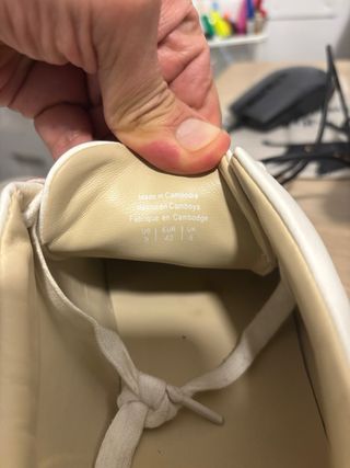 Zapatillas H&M Hombre Blancas