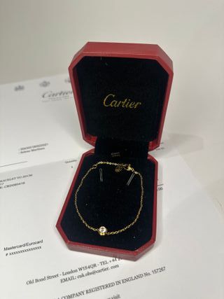 Pulsera Cartier d'Amour Oro Diamante Mujer