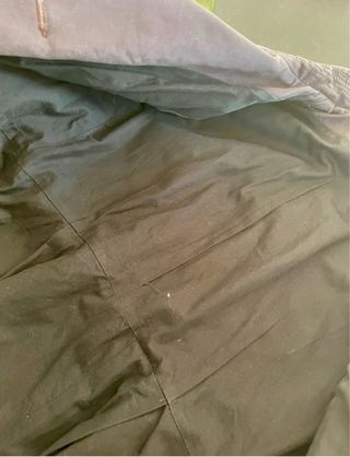 Cappotto foderato marrone con cintura