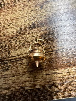 Colgante Oro 18K Olla Ferroviaria