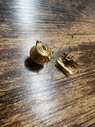 Colgante Oro 18K Olla Ferroviaria