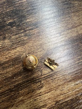 Colgante Oro 18K Olla Ferroviaria