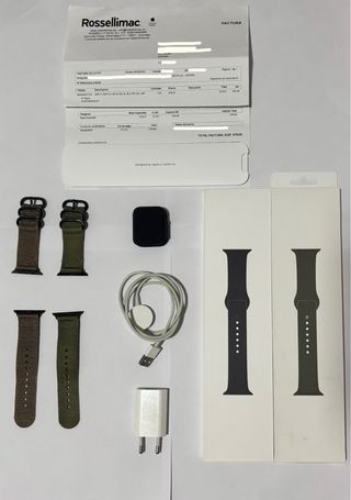 Apple Watch S5 44mm GPS + Accesorios