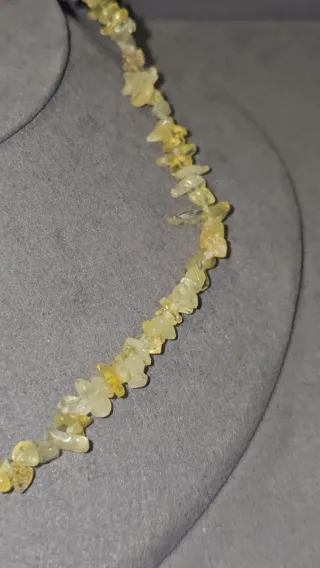 Conjunto collar y pendientes