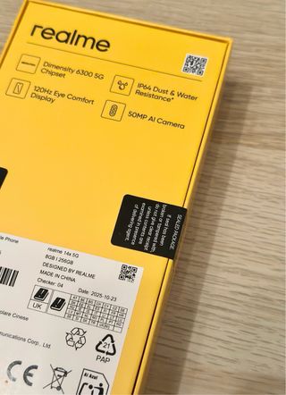 Realme 14X 5G 256GB 8GB a 125€