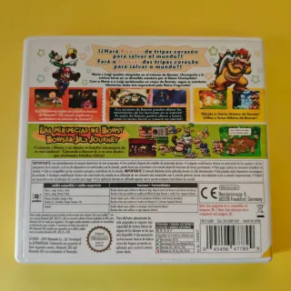 Mario Luigi Viaje al Centro de Bowser Nintendo 3DS