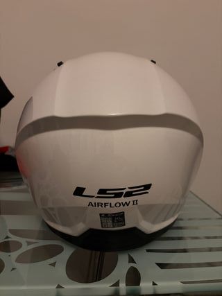 Casco LS2 OF616 Airflow II Blanco Talla XL