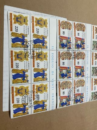 Colección Postales Vaticano 2005 y 1980