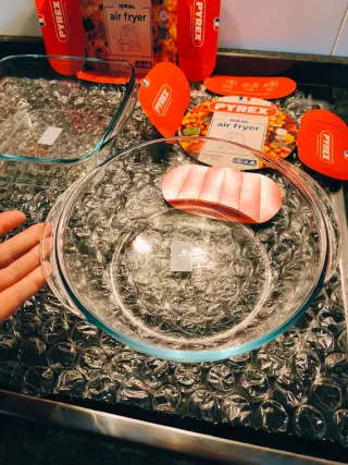 Lote 2 Bandejas Pyrex Airfryer nuevas