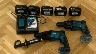 Taladros Makita DC18RC Batería 18V