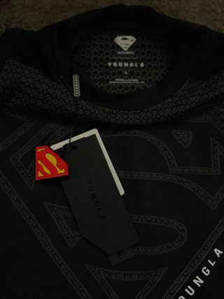 Camiseta de tirantes compresión YoungLa Superman