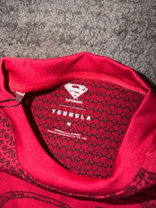 Camiseta de tirantes compresión YoungLA Superman