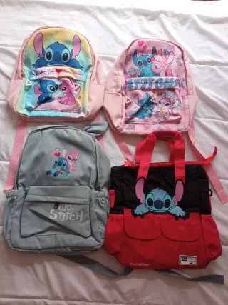 Mochilas infantil y Bolso Stitch a estrenar