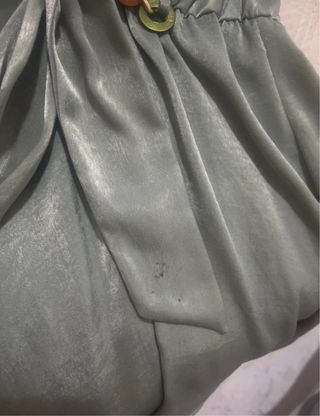 Mono verde Zara evento especial