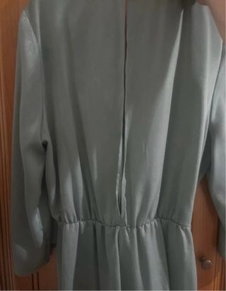 Mono verde Zara evento especial