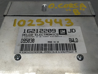 CENTRALITA MOTOR UCE OPEL CORSA B 16212209