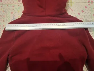 Chaqueta Abercrombie & Fitch Roja con Capucha