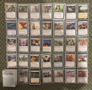 Mazo Cartas Magic The Gathering Blanco