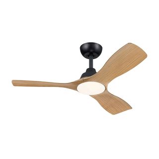 VENTILADOR TECHO PHILIPS 30W 107CM 3 VELOCIDADES NEGRO/MADERA