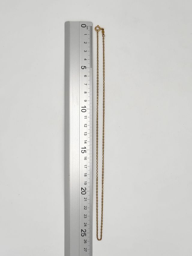V160 CADENA ORO TIPO FORZADA 52 cm