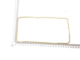 cadena oro 18k 30cm