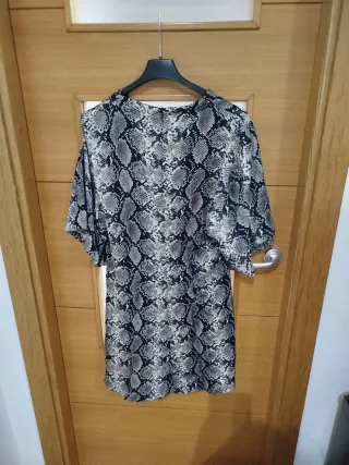 Vestido mini Zara animal print
