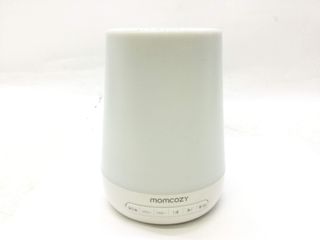 lampara momcozy máquina de sonido para bebé, máquina de ruido blanco para dormir con luz nocturna, entrenador de sueño para niños pequeños con 34 sonidos relajantes, temporizador, control remoto por