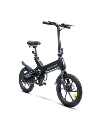 Bici Eléctrica Plegable Negra