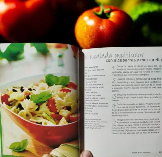 Libro de cocina: Ensaladas para fiestas