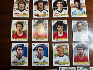 Cromos Panini Mundial 1990 nunca pegados