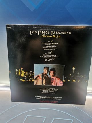 disco, LP, vinilo, Los Indios Tabajaras – Guitars On The Go , spain, 1983