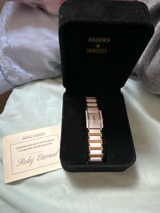 Reloj Brooks & Bentley Oro y Blanco