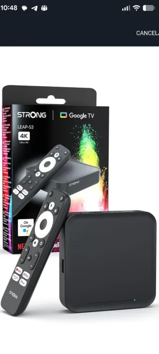 Strong Leap S3 4K Google TV