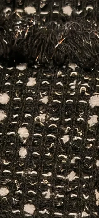 Vestido Tweed Estilo Chanel