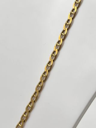 V264 CADENA ORO TIPO BILBAO CON BARRA