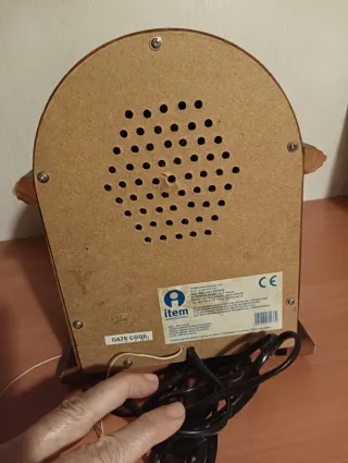 Radio Vintage Marrón Sonido Alto