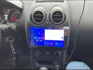 Rádio Nissan Qashqai J10 Android 14 com GPS (Novo)