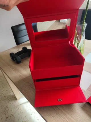 Joyero Mercadona Rojo