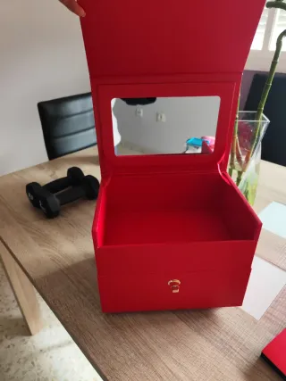 Joyero Mercadona Rojo