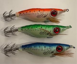 Señuelos de pesca para calamar (NUEVOS)