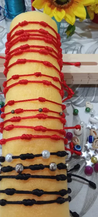 Pulseras 7 nudos