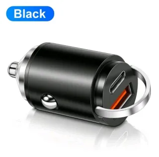 Carregador Rápido USB-C PD 100W para Carro